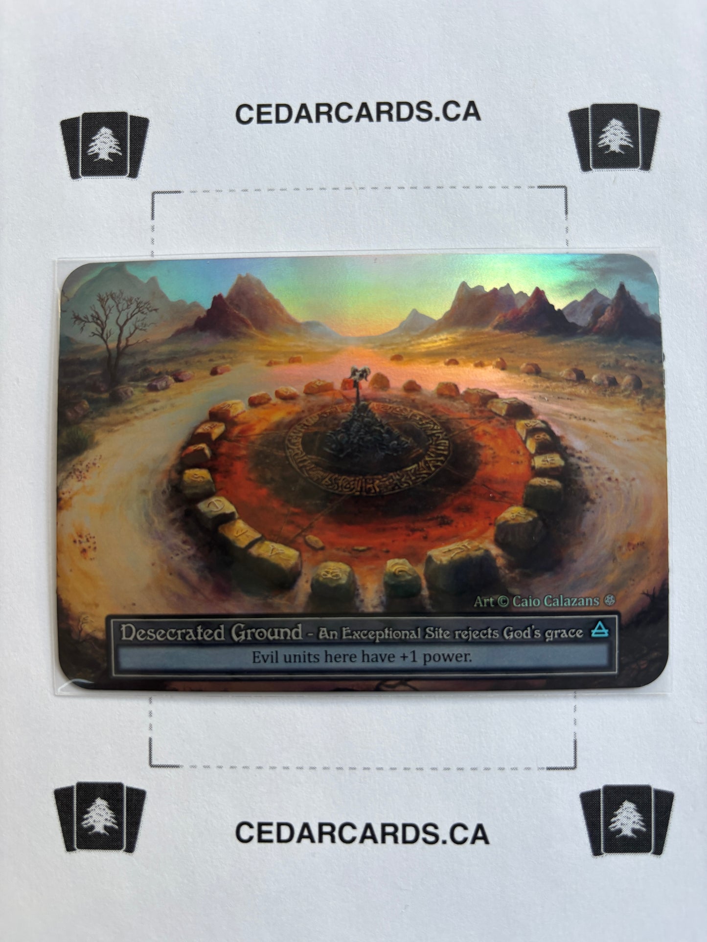 Desecrated Ground – Gothic (Foil)