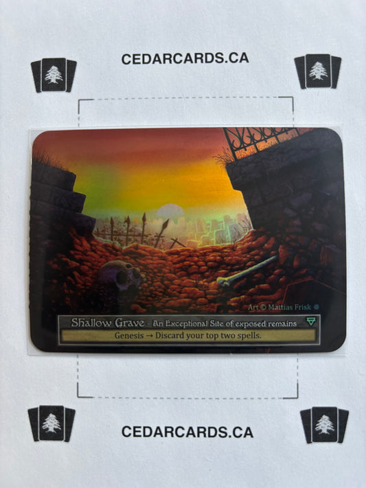 Shallow Grave – Gothic (Foil)