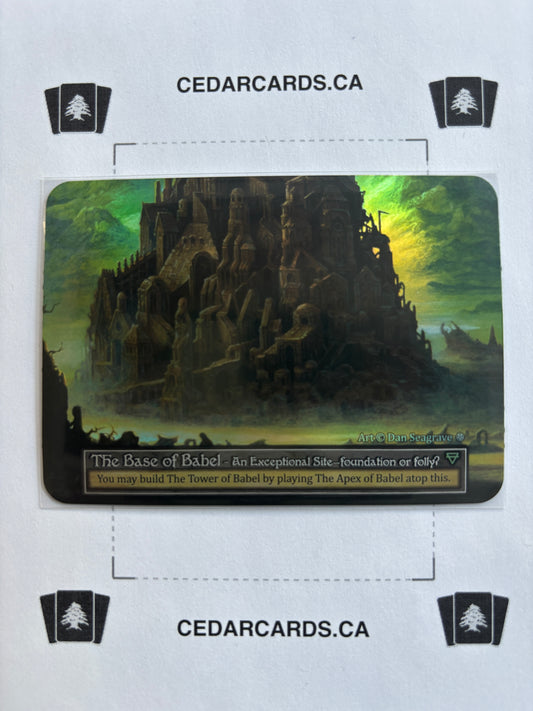 The Base of Babel – Gothic (Foil)