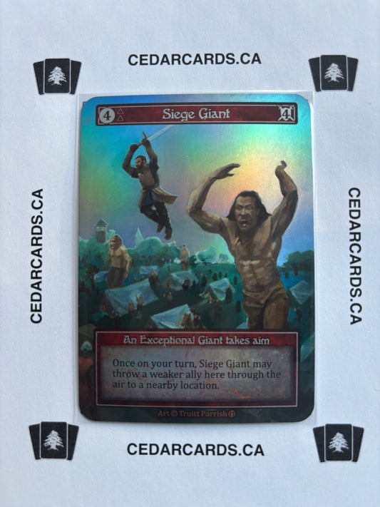 Siege Giant – Arthurian Legends (Foil)