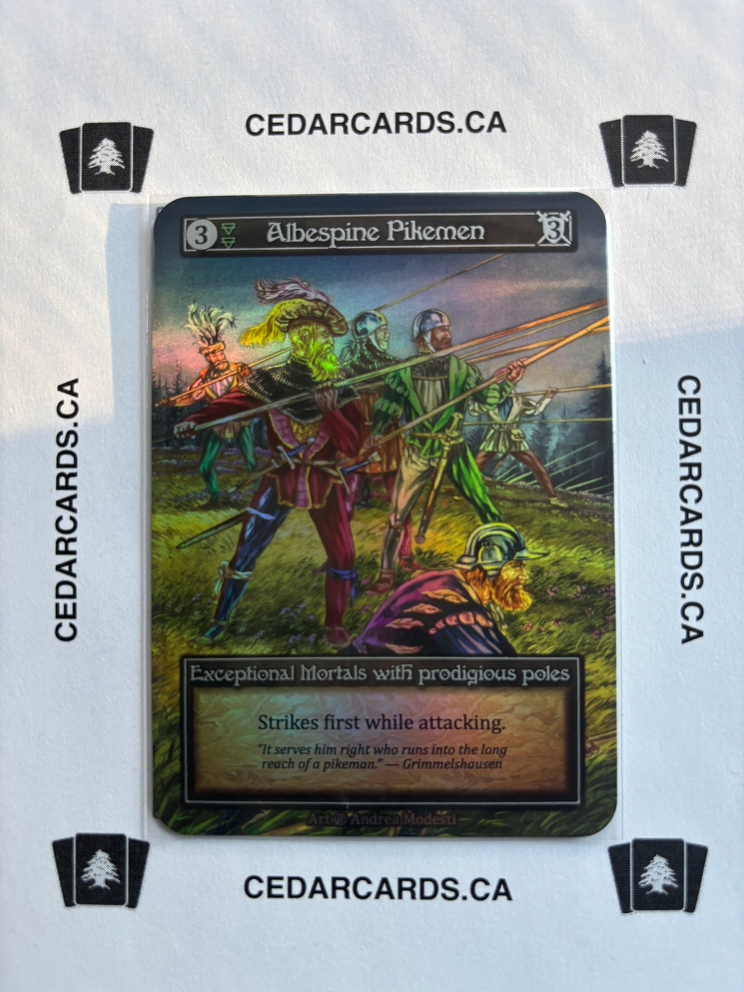 Albespine Pikemen – Beta (Foil)