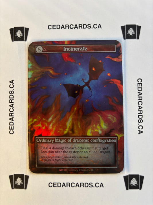 Incinerate – Beta (Foil)