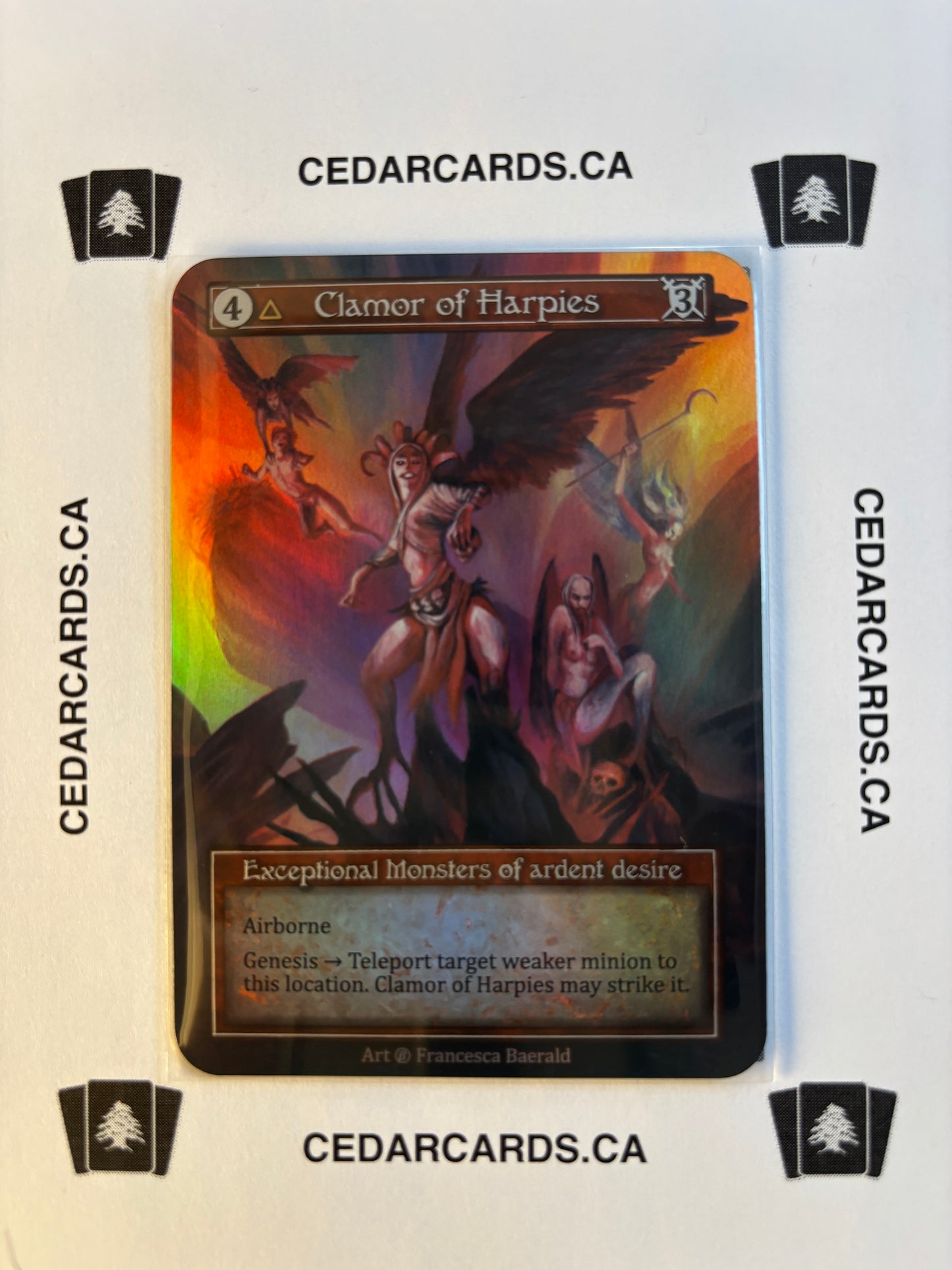 Clamor of Harpies – Beta (Foil)