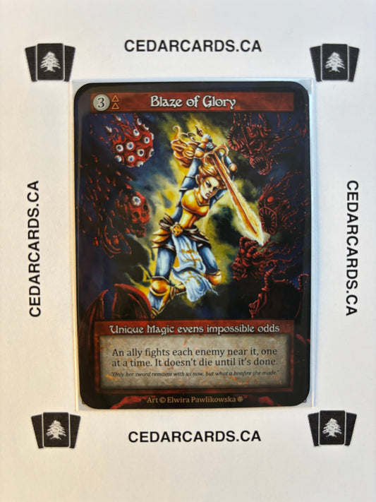 Blaze of Glory – Gothic (Non-Foil)